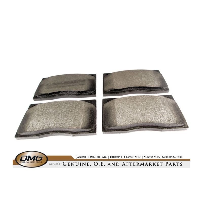 FRONT BRAKE PADS:  XJ6, XJ12, XJS (4 POT)