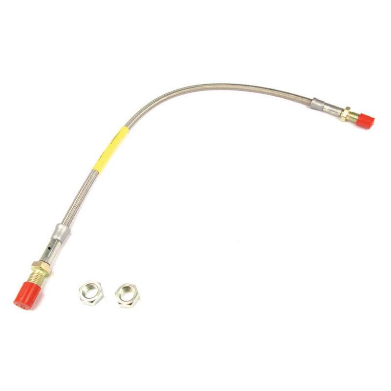 BRAIDED HOSE (S/STEEL):  XJ S1 S2, V12, E-TYPE