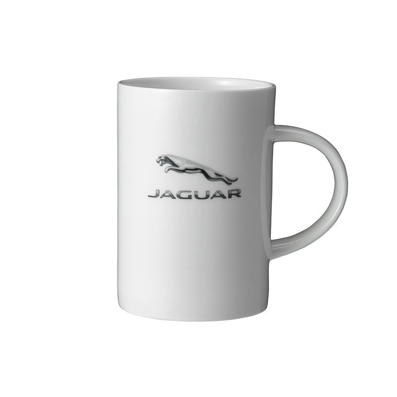 LEAPER LOGO MUG:  - WHITE