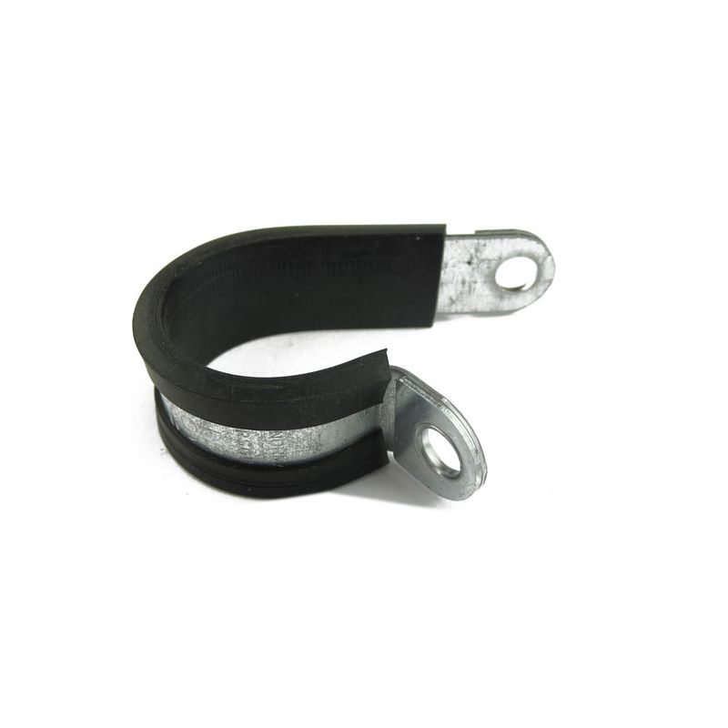 RUBBER COVERED PIPE CLIP:  E-TYPE S1 S2