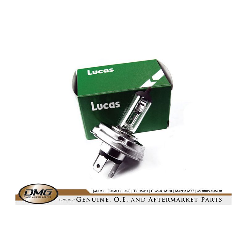 BULB 12V 60/55W P45T H4: ROUND BASE