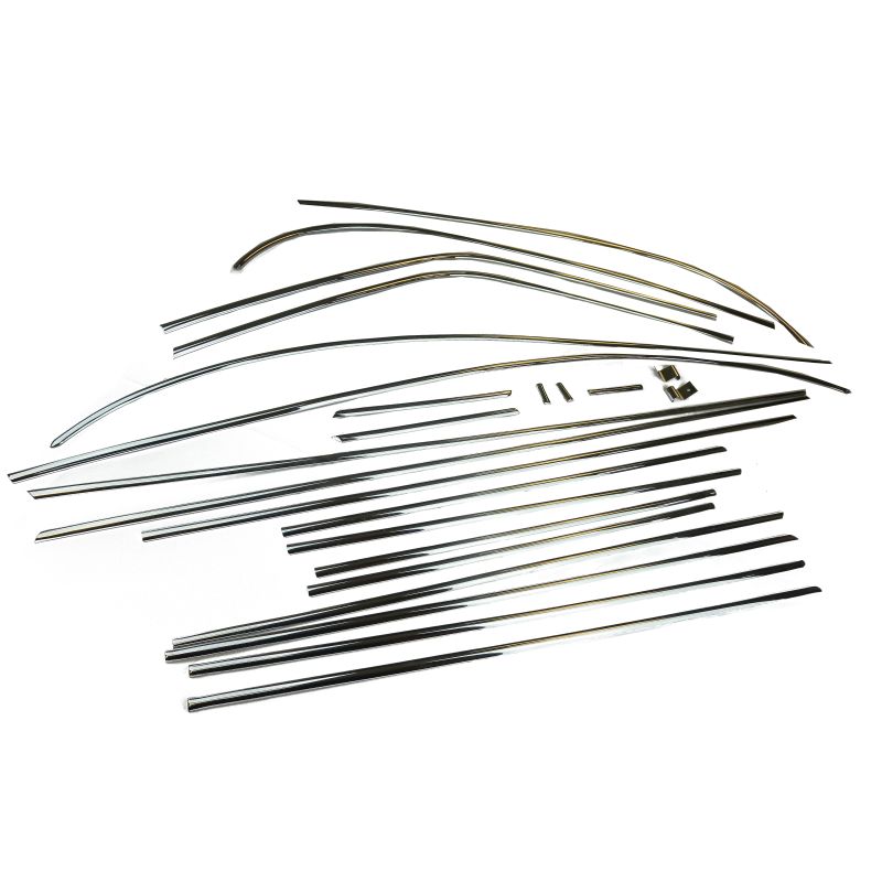 CHROME MOULDING SET:  MK2, V8