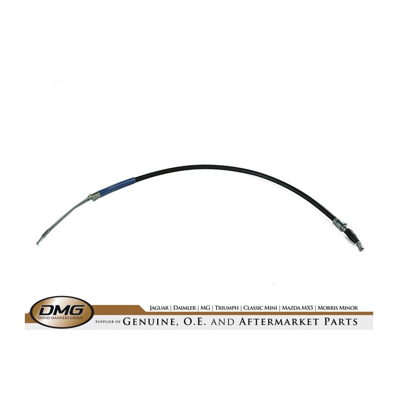 RH REAR HANDBRAKE CABLE:  X300, XJ8, XK8, XJ40