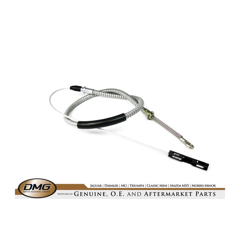 LH REAR HANDBRAKE CABLE:  X300, XJ8, XK8, XJ40