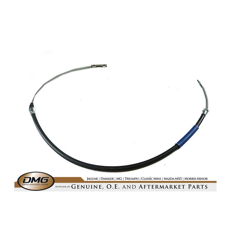 LH REAR HANDBRAKE CABLE:  X300, XJ8, XK8, XJ40
