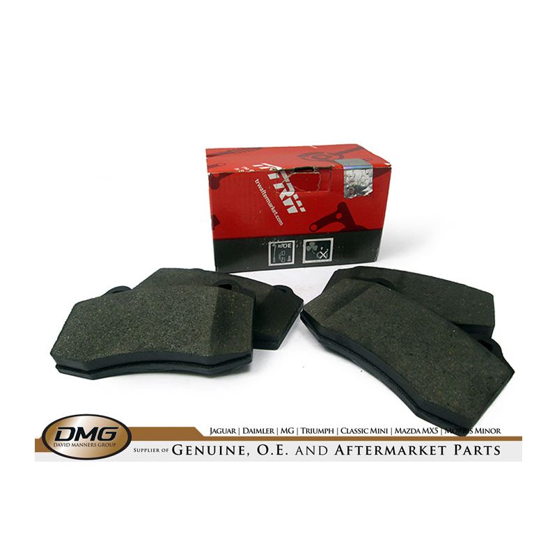 REAR BRAKE PAD KIT (BREMBO):  XKR 4.0L S/C