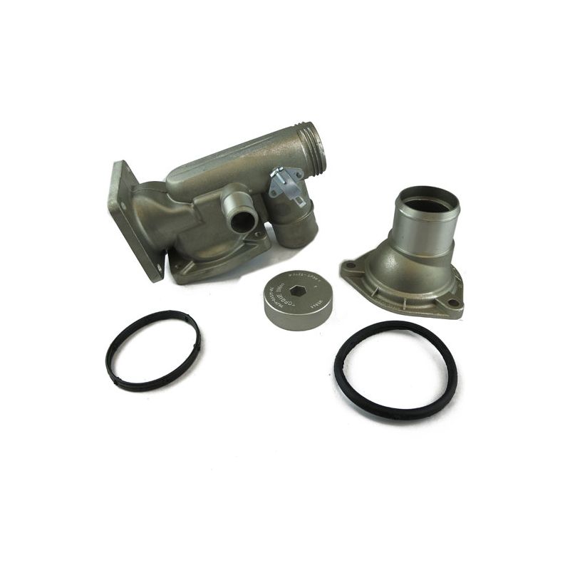 THERMOSTAT HOUSING (ALUMINIUM):  S-TYPE, V8 > M4525