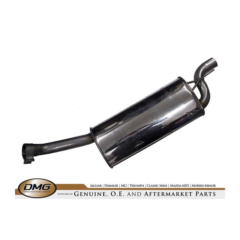 LH REAR EXHAUST SILENCER:  X300