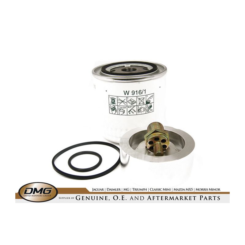 OIL FILTER CONVERSION KIT:  E-TYPE S1 3.8