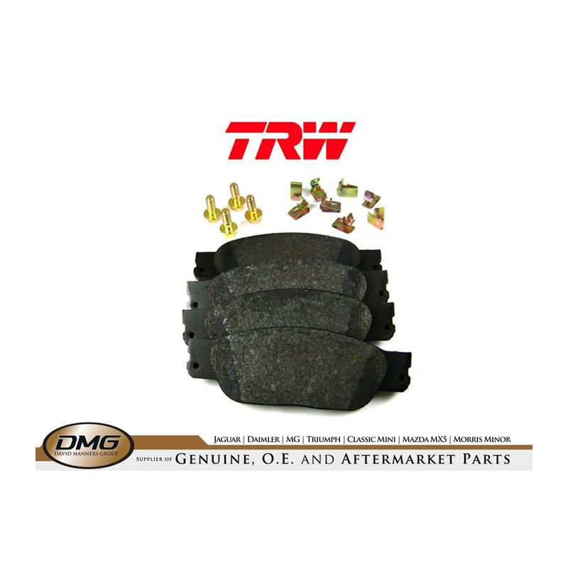 FRONT BRAKE PAD SET:  S-TYPE NO S/C<M45254