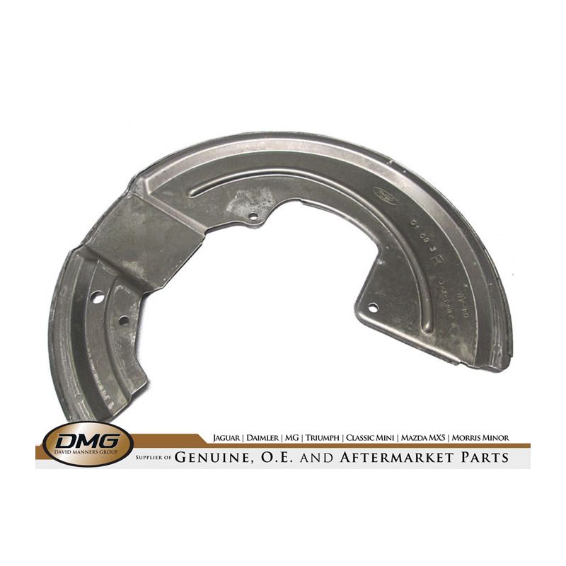 RH FRONT DISC SHIELD:  S-TYPE> VIN M45254