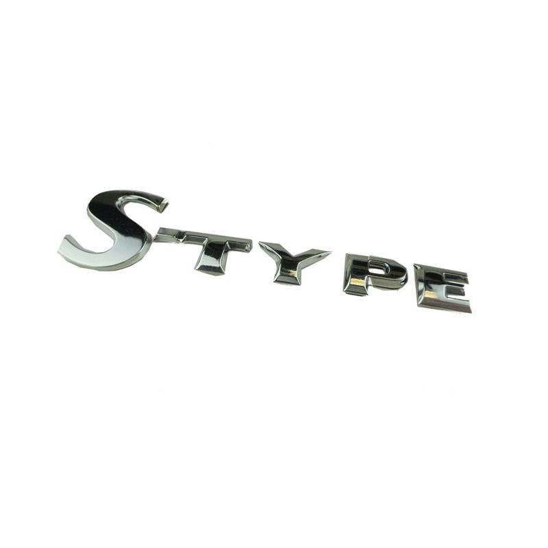 BOOT BADGE "S-TYPE":  S-TYPE M45255>