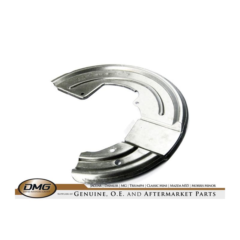 LH FRONT DISC SHIELD:  S-TYPE> VIN M45254