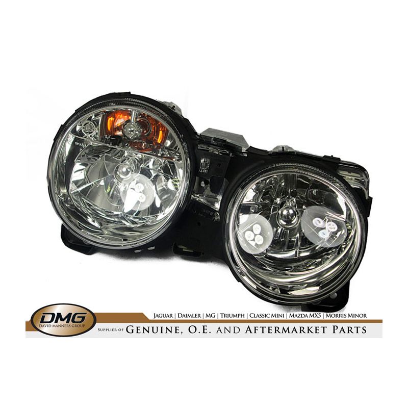 LH HEADLAMP (LHD):  S-TYPE +LEVELLING