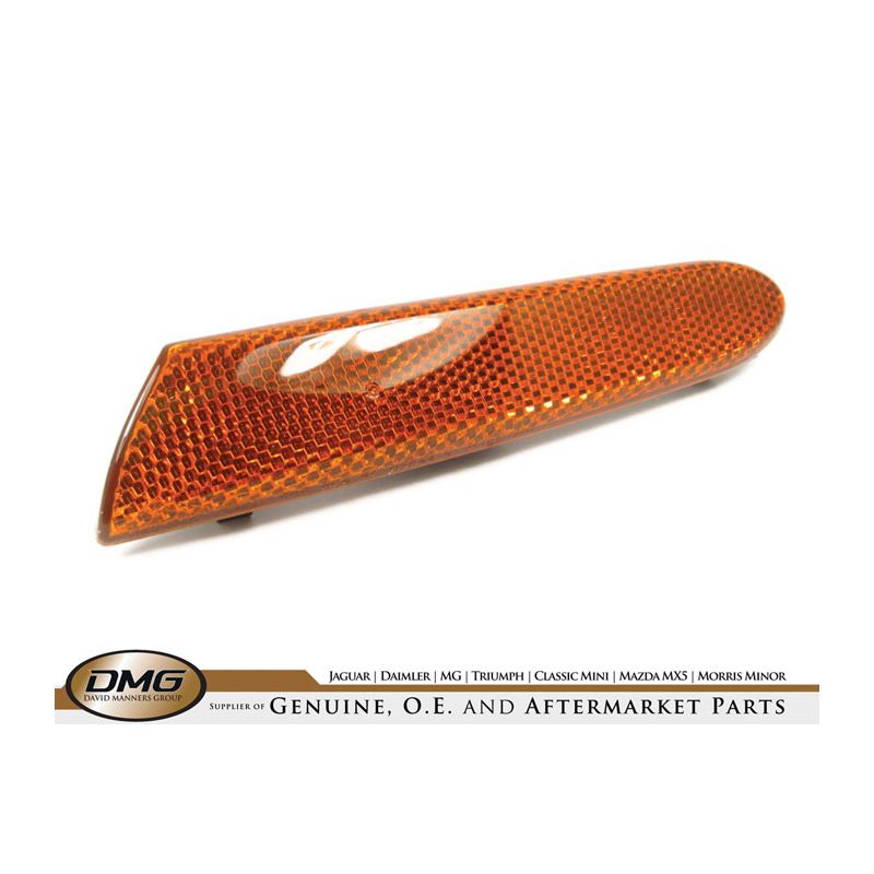 LH FRONT BUMPER REFLECTOR (AMBER):  S-TYPE