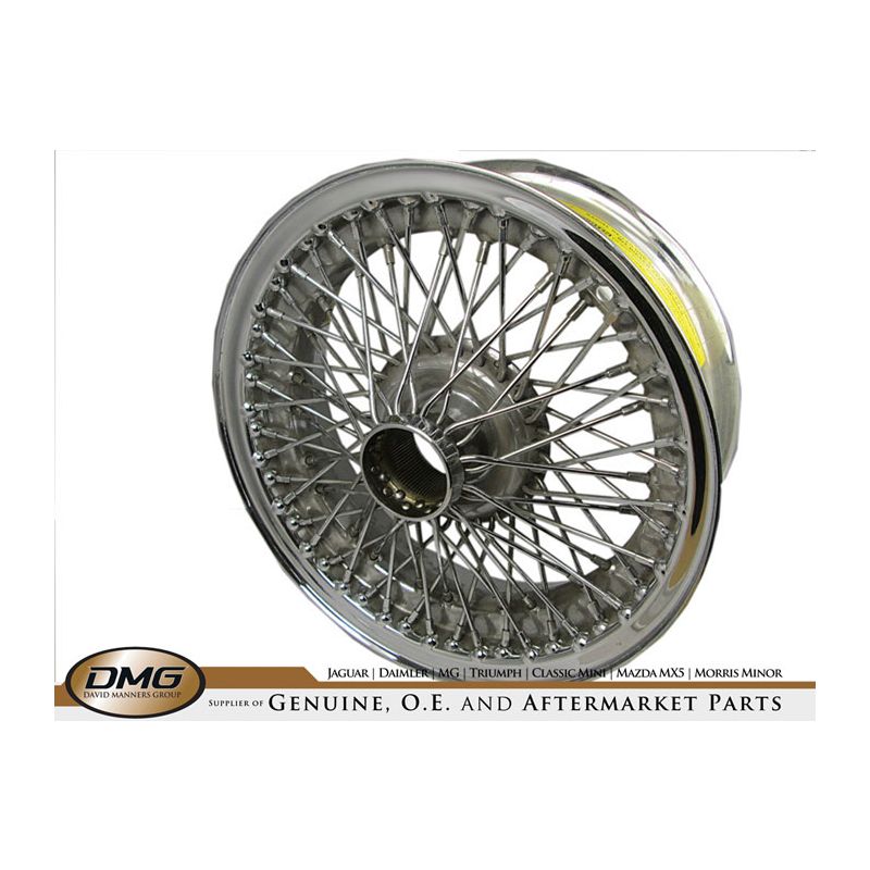 WIRE WHEEL (CHROME) 5":  DART