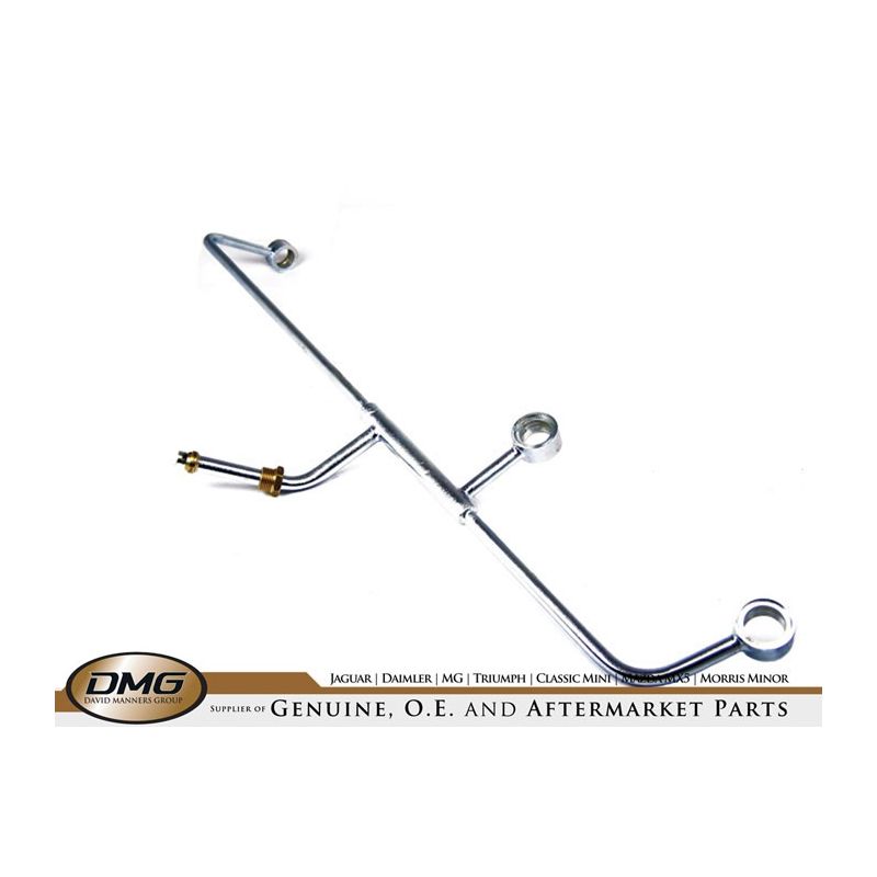 PETROL FEED PIPE:  JAGUAR E-TYPE S1 S2 3.8 4.2