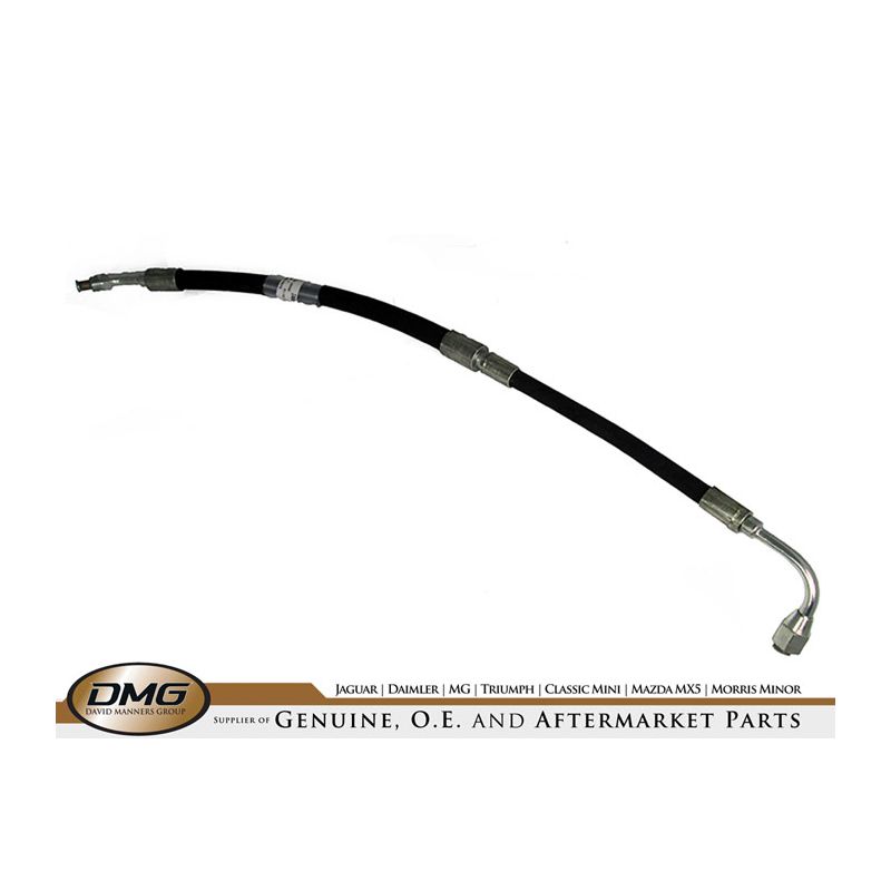 POWER STEERING HIGH PRESSURE HOSE:  MK2, S-TYPE LHD