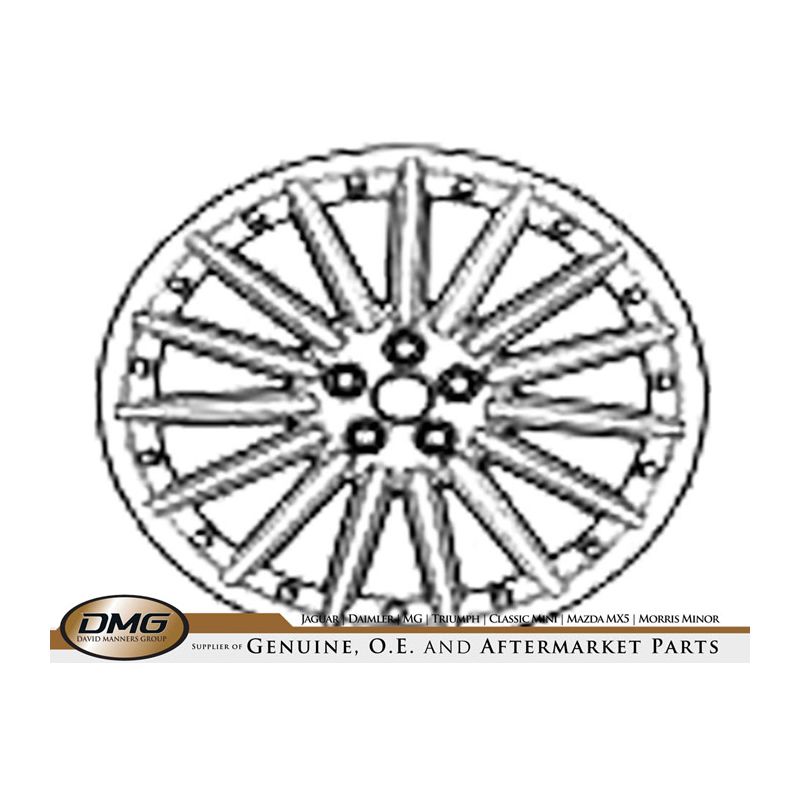 ROAD WHEEL 9J X 20" (SEPANG):  X350