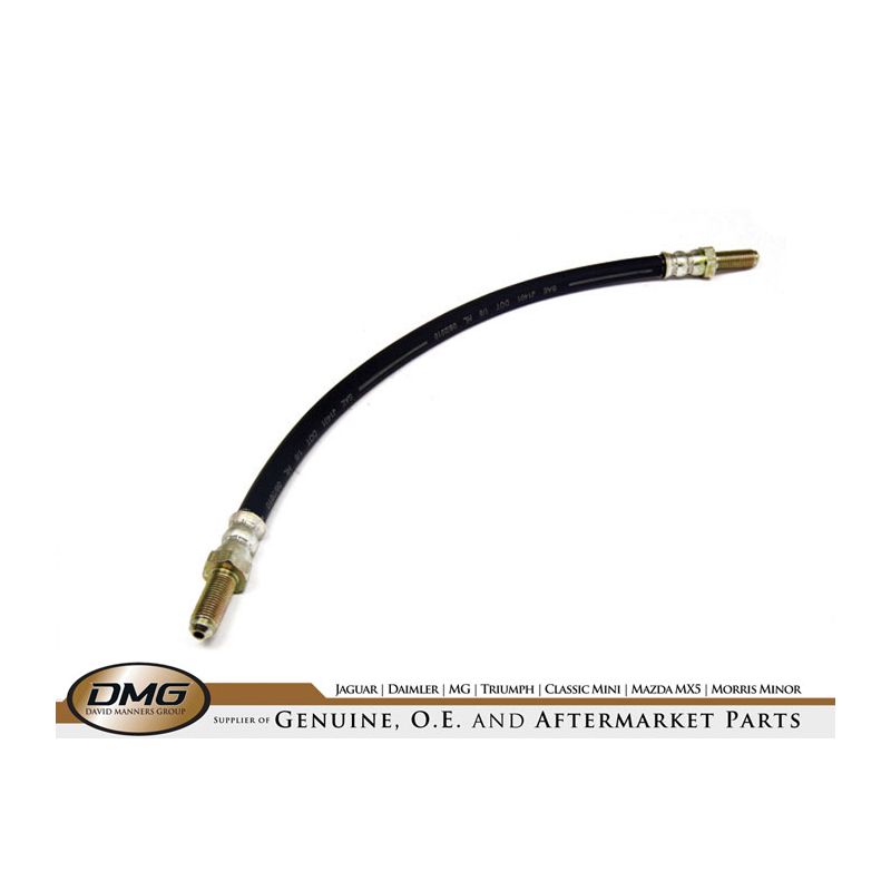 REAR BRAKE HOSE (MET):  XJ S2 S3