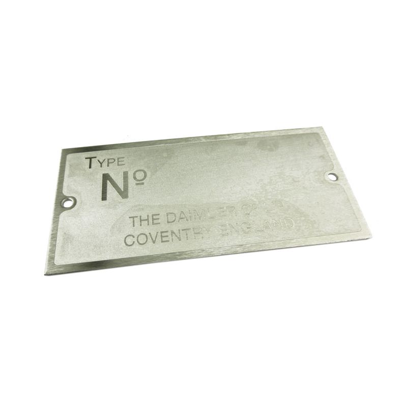 CHASSIS PLATE:  DART