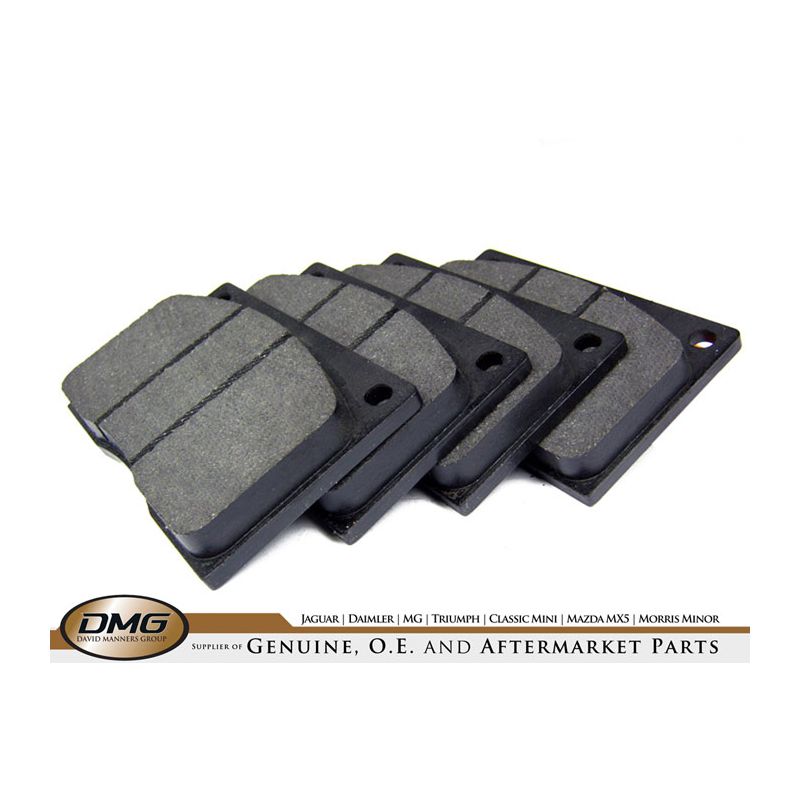 FRONT BRAKE PADS:  XJ6, XJ12, XJS (4 POT)