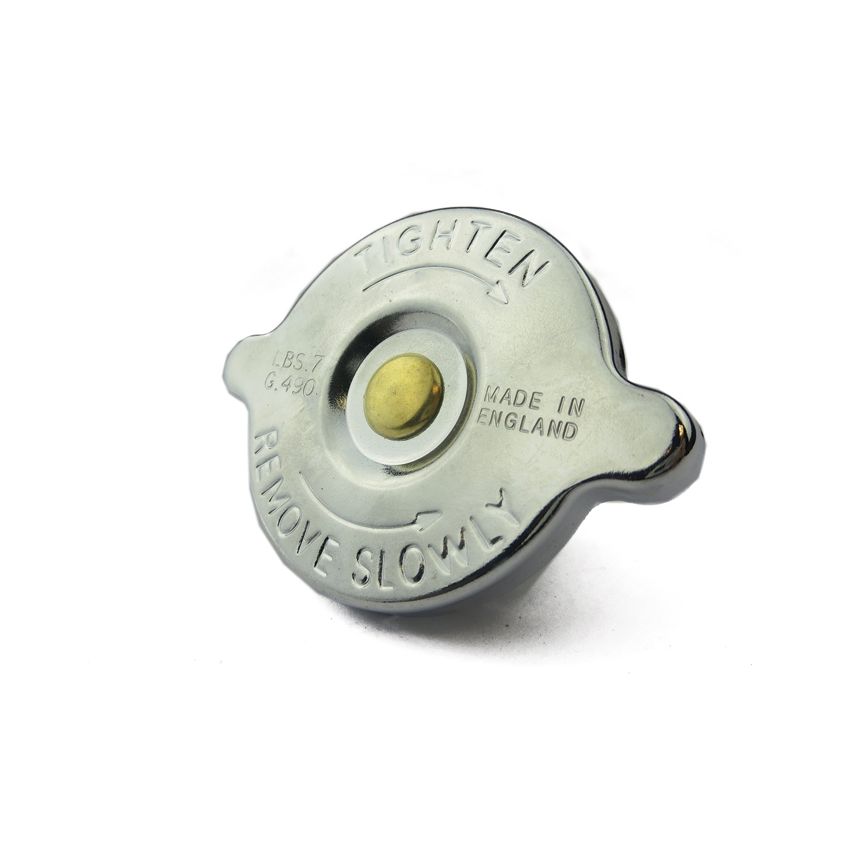 CHROME RADIATOR CAP (7LB):  DART