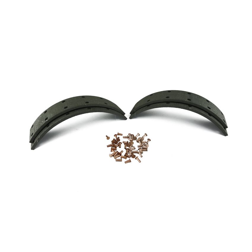 BRAKE LININGS (12 RIVETS)  JAGUAR XK120, XK140 - 35129