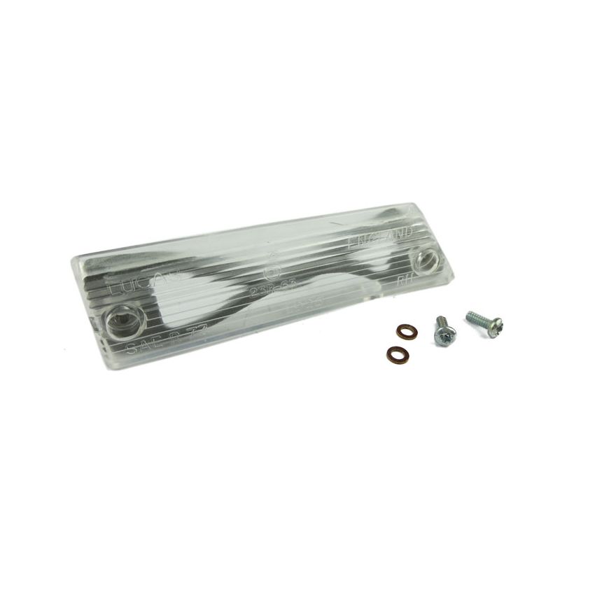 RH REVERSE LAMP LENS:  XJS