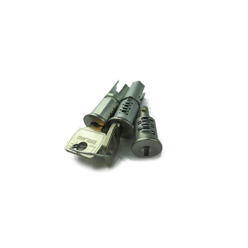 LOCK BARRELS (3 PIECE):  MK1, E-TYPE