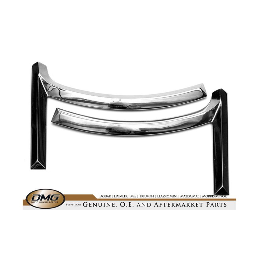 NUMBER PLATE MOULDING (PAIR):  MK5