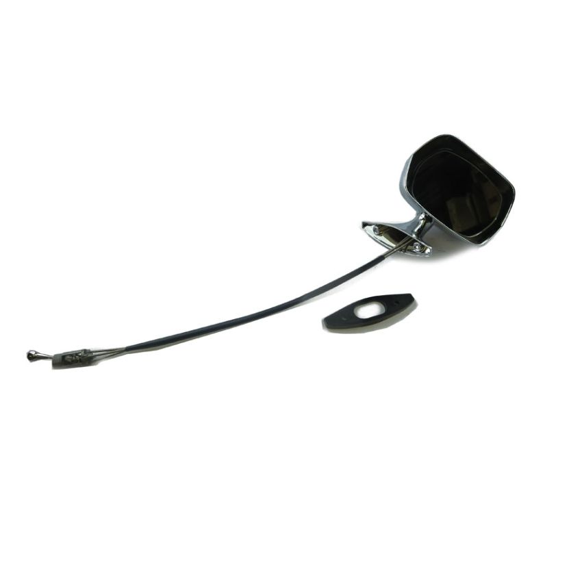RH MIRROR ASSEMBLY:  E-TYPE V12 S3, XJ COUPE