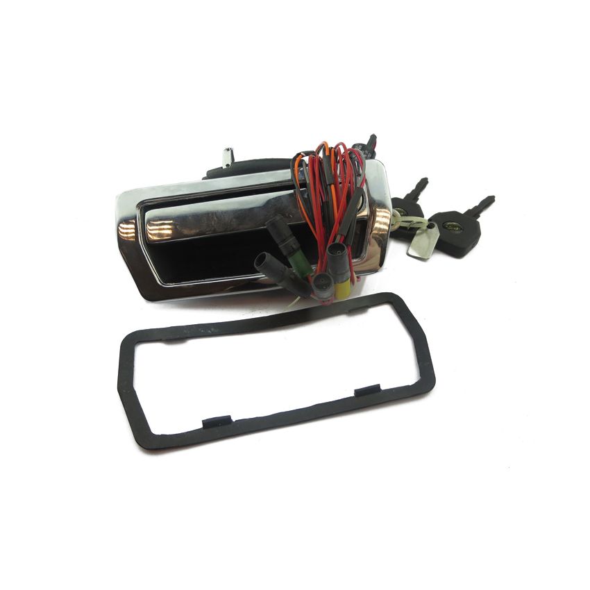 LH FRONT DOOR HANDLE:  XJ40 HEATED