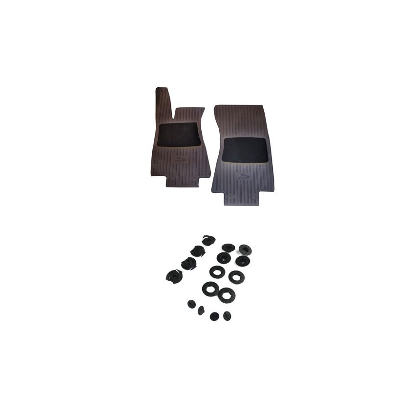 RUBBER MAT SET:  XJ8
