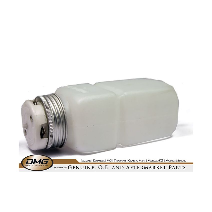 JAGUAR E-TYPE BRAKE FLUID RESERVOIR & LEVEL INDICATOR SQUARE STYLE - C36606