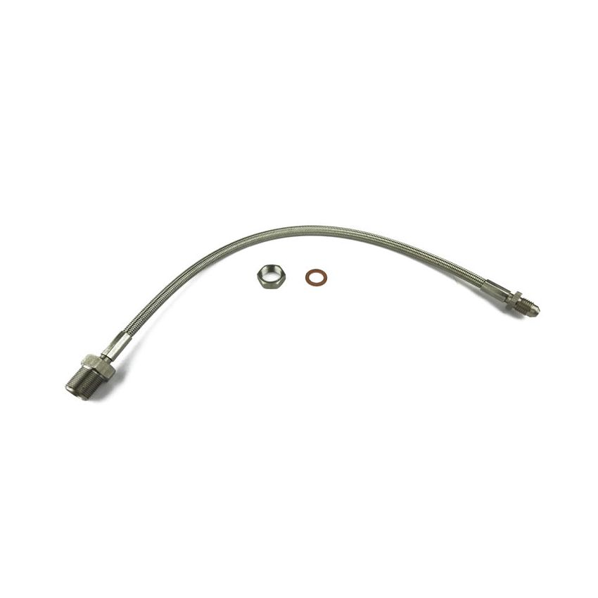 BRAKE HOSE (S/STEEL):  XK120, XK140