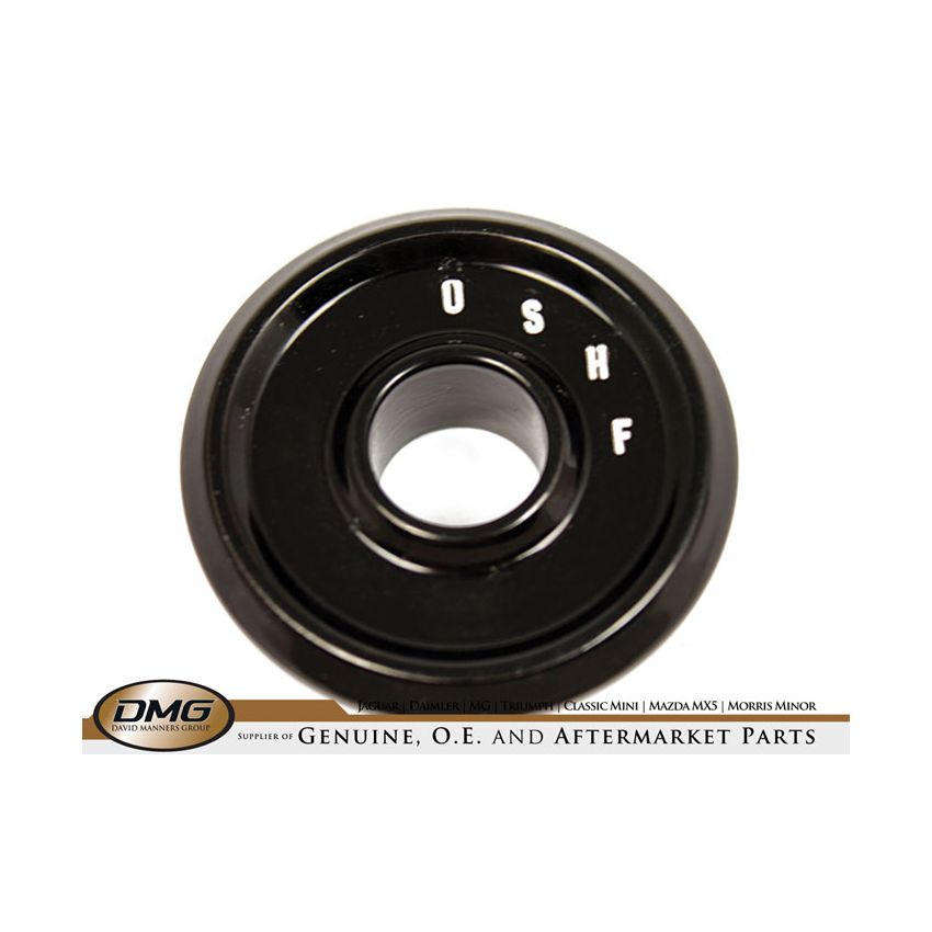 HEADLAMP SWITCH ESCUTCHEON:  XK140, XK150 (OSFH)