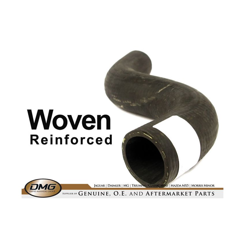 TOP RADIATOR HOSE WOVEN JAGUAR XJ6 S1 S2 - CAC2326