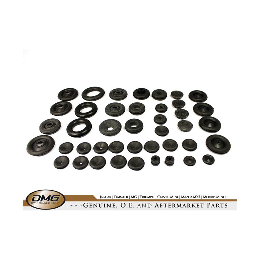 RUBBER GROMMET SET  JAGUAR MK2, V8, 420, S-TYPE - GAC1022