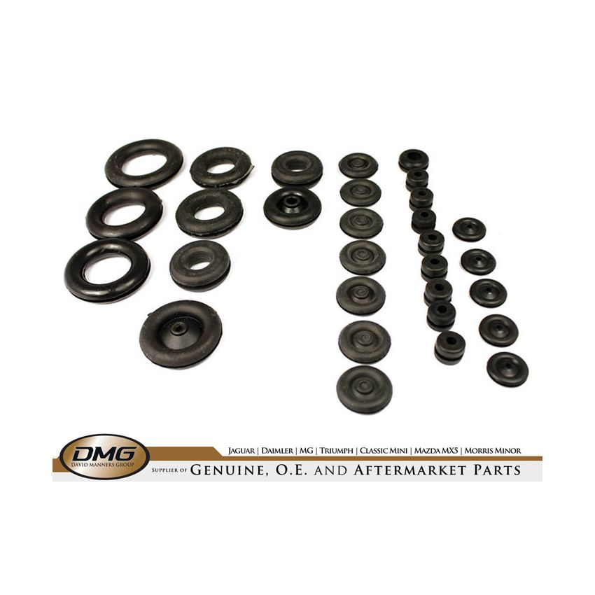 GROMMET SET  JAGUAR E-TYPE 4.2 SERIES 1 SERIES 2 - GAC1079