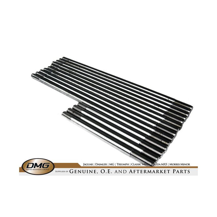 CYLINDER HEAD STUD SET:  4.2 ENGINE 1968-73
