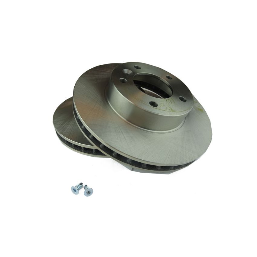 FRONT BRAKE DISCS (PAIR):  XJ40 1990 MY>,  X300