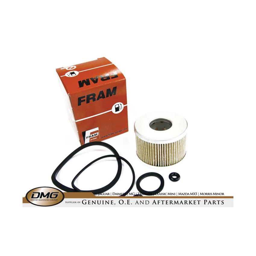 FUEL FILTER ELEMENT:  E-TYPE V12, XJ