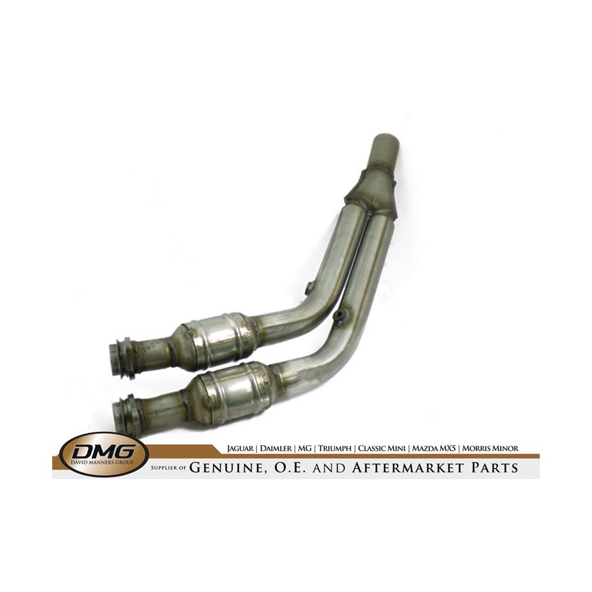 EXHAUST DOWNPIPE & CATALYST:  X300 CUP FIT