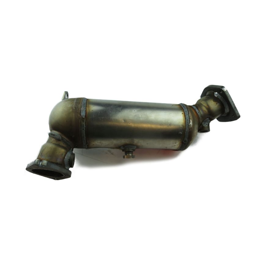 LH EXHAUST DOWNPIPE & CATALYST:  X308