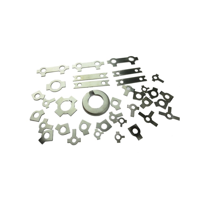 ENGINE LOCKTAB SET S/STEEL DAIMLER DART - TWK1