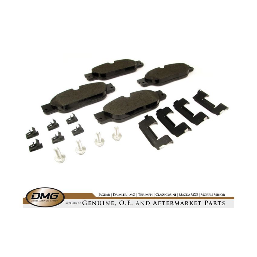 FRONT BRAKE PAD SET:  S-TYPE NO S/C<M45254