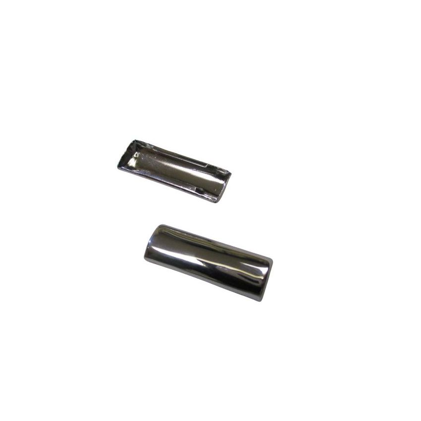 TOP B/C-POST MOULDING (PAIR)  JAGUAR MK2, V8 - BD17090 / BD17091