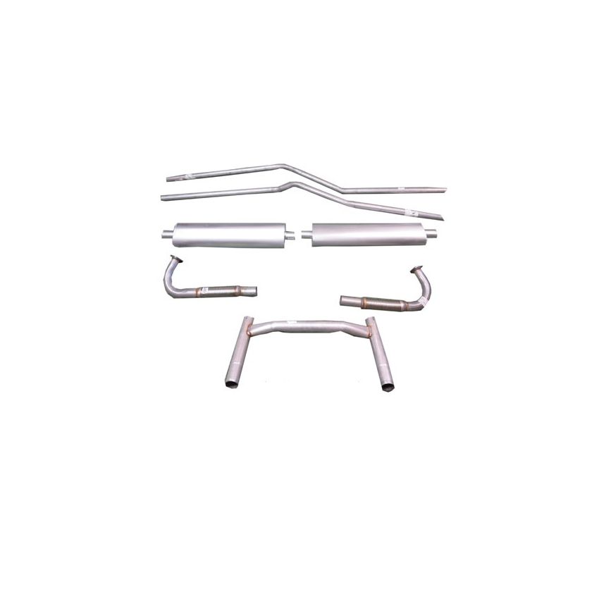 ALUMINISED EXHAUST SYSTEM  DAIMLER DART (MANUAL) - MEX042