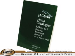 PARTS CATALOGUE     XJ6 SER 3 TO 1985